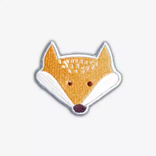 Fox Embroidered Patch