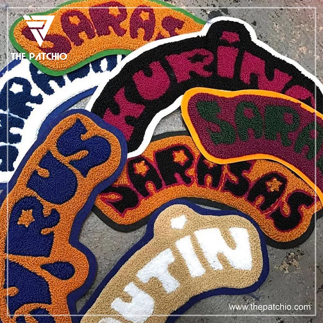 Custom Name Chenille Patches