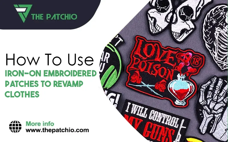 How To Use Iron-On Embroidered Patches To Revamp Clothes