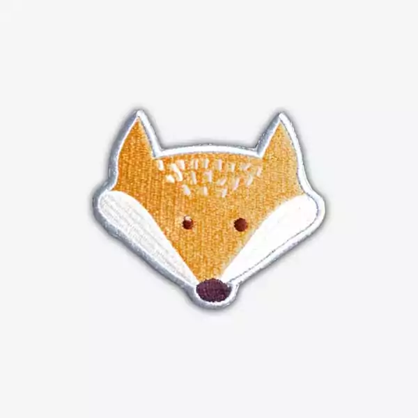 Fox Embroidery Patch