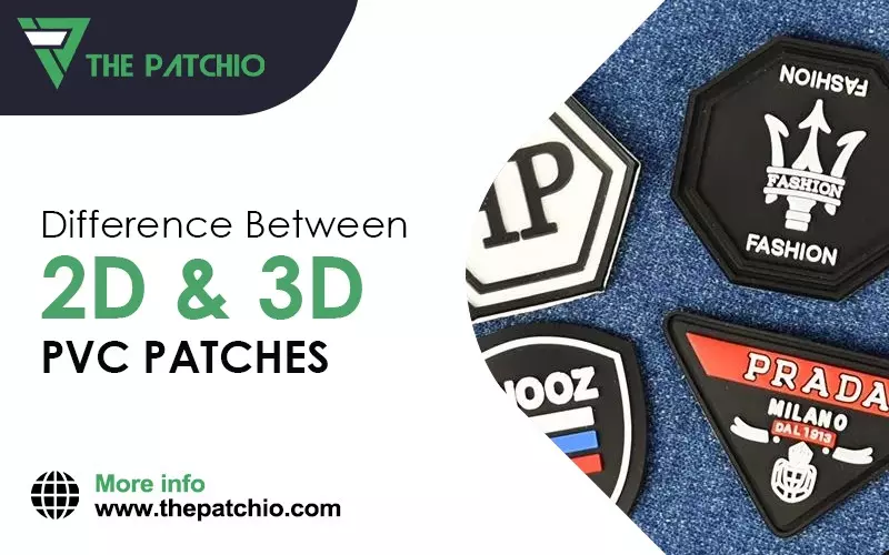 difference between 2d and 3d pvc patches