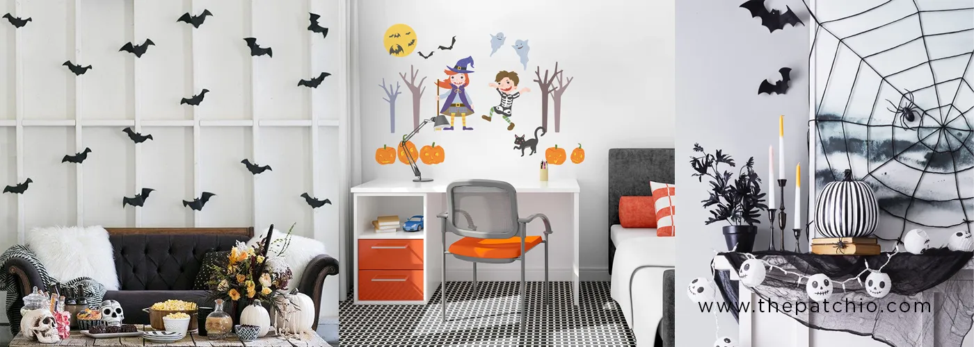 halloween walls design ideas
