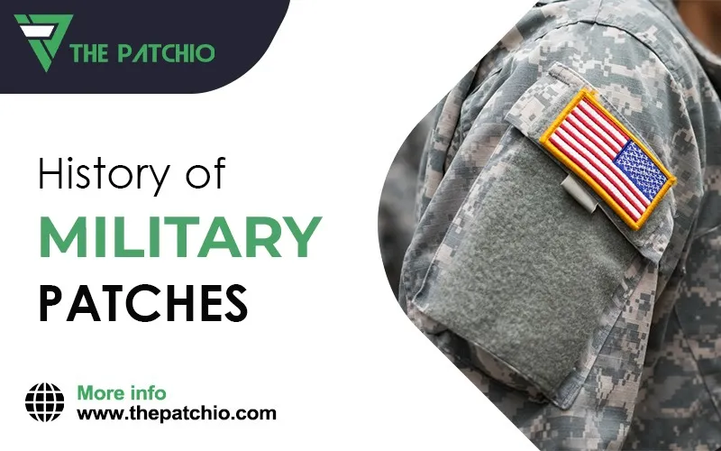 History of military patches