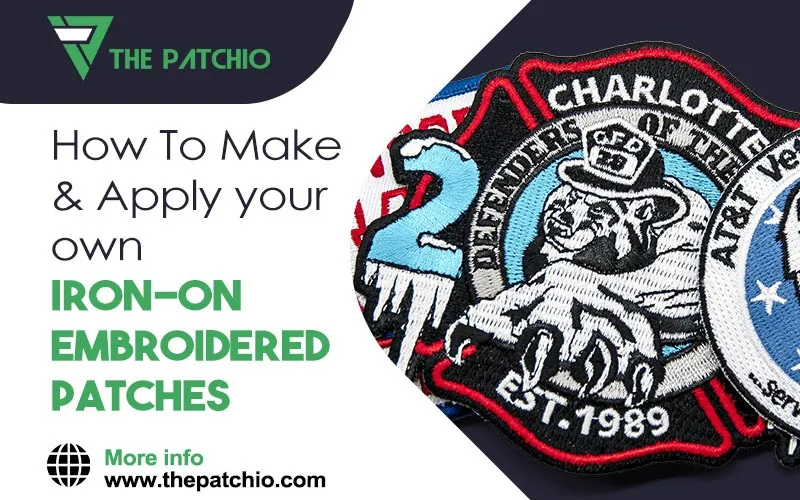 How To Make & Apply Your Own Iron-on Embroidered Patches
