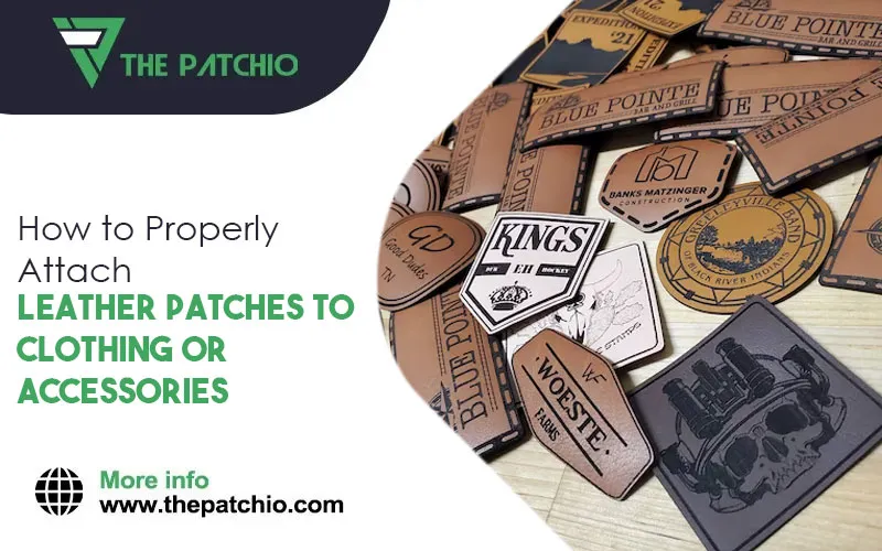 How To Properly Attach Leather Patches To Clothing Or Accessories