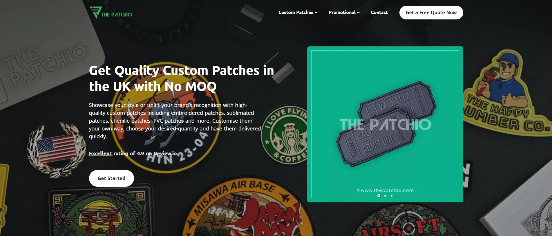 Introducing ThePatchio UK Website | Custom Patches in GBP