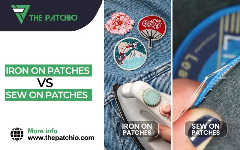 Iron vs sew on patches