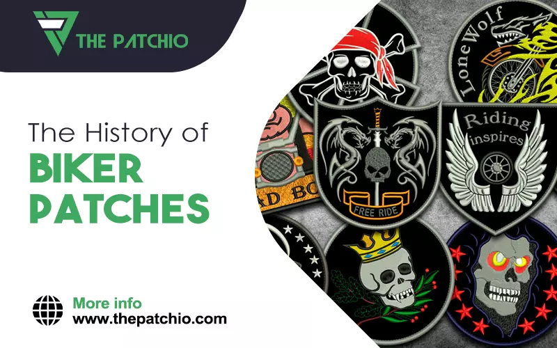 History of Biker Patches  Custom Motorcycle Patches History