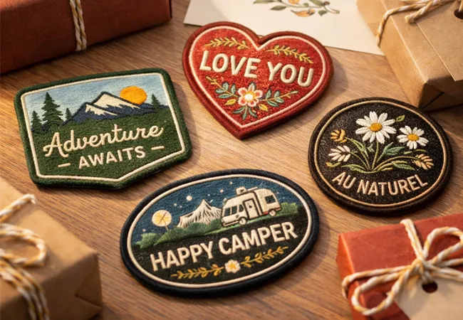 custom embroidery gift patches