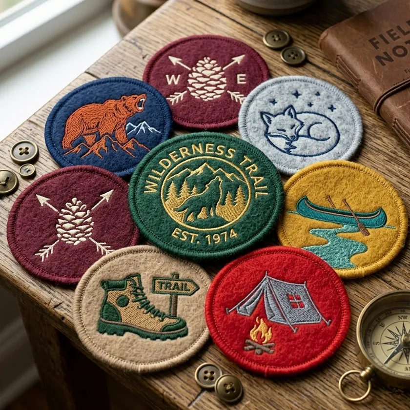 custom felt patches