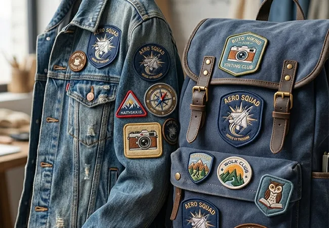 fashion embroidery felt patches