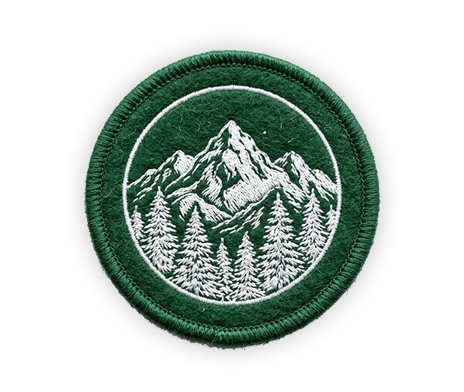 landscaping embroidery patches 
