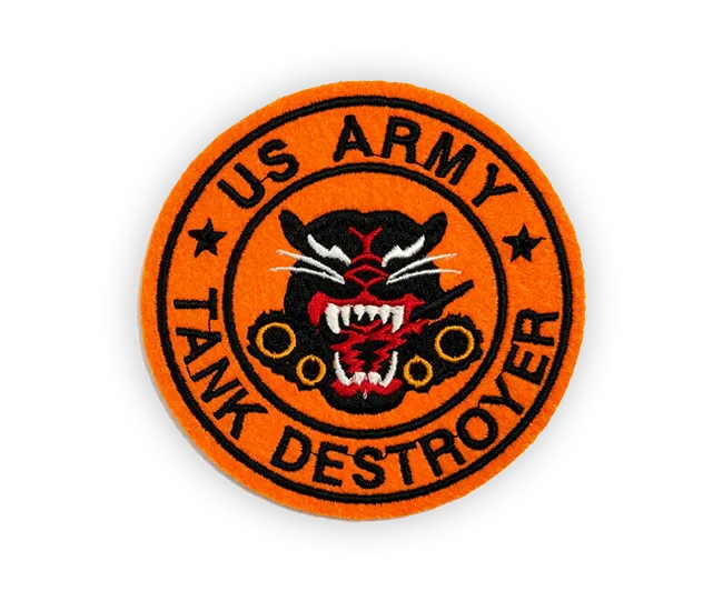 us army tank embroidery patch 