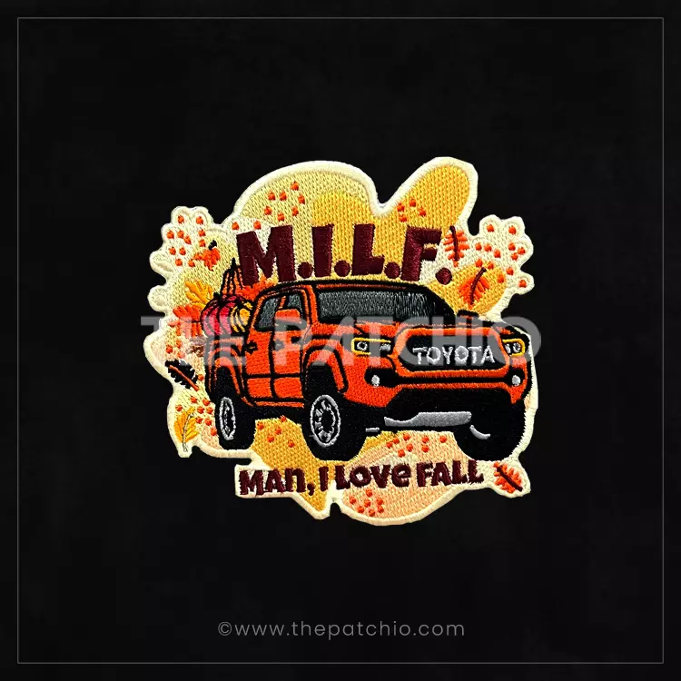 Funny milf Embroidery Patch