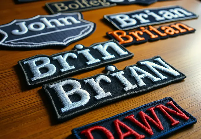 Text Name Patches