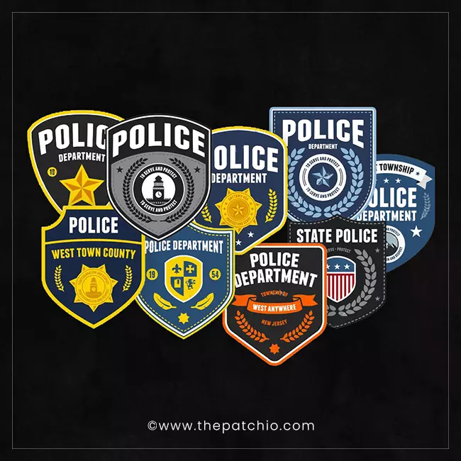 police patches design ideas