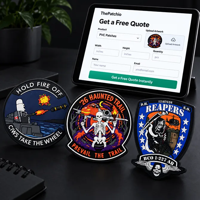 Cut to shape PVC patches