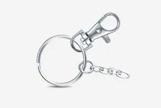 Split Ring with Lobster