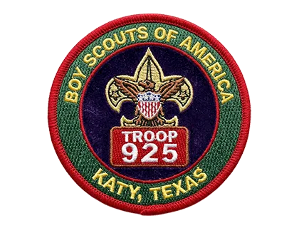 boys scout usa patch emb