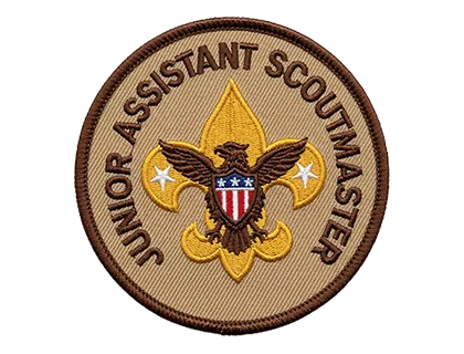 junior scout embroidery patch