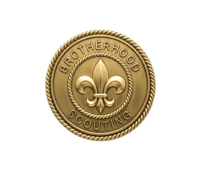 brotherhood scouting challenge coin 