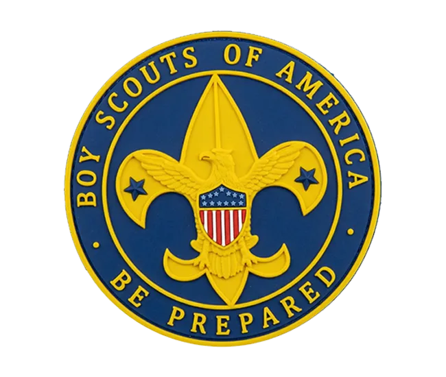 pvc usa scouts patch 