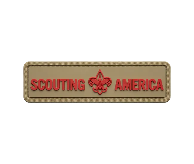 scouting america pvc patch 