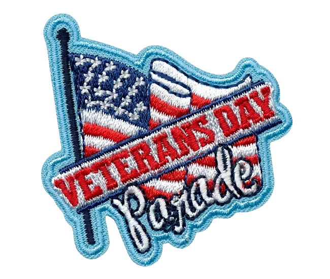 veterans day scout patch 