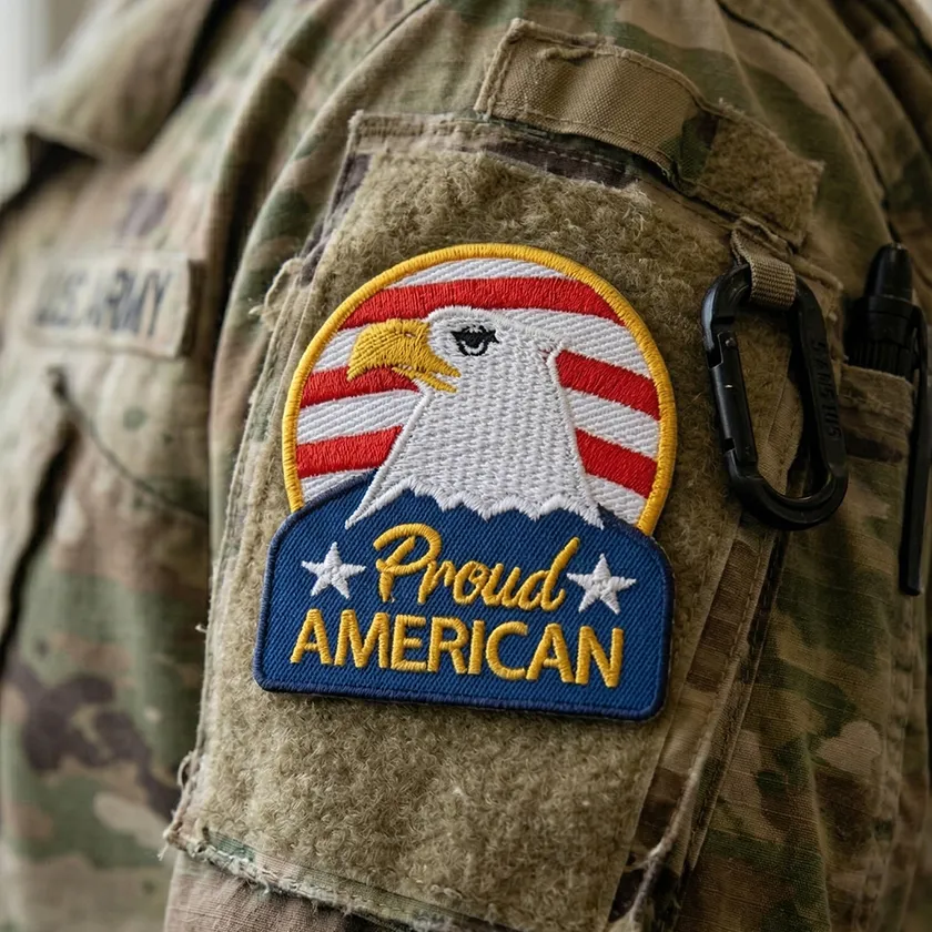 proud american scout patches