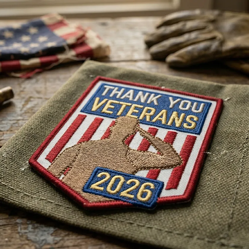 veterans scout patches