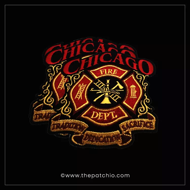 Chicago fire Department Patch