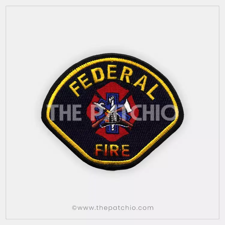 Federal Fire Embroidery Patch