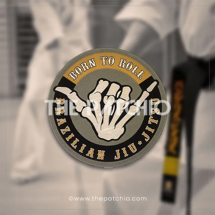 Jiu Jitsu PVC Patches
