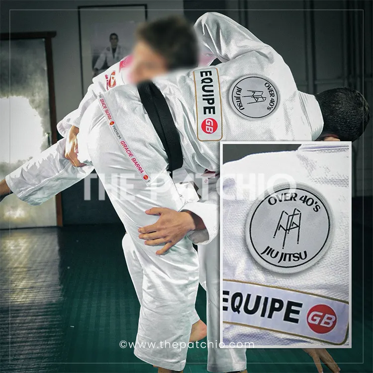 Over 40 Jiu Jitsu Patch
