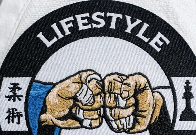 jiu jitsu woven patches