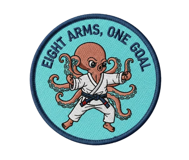 Custom jiu jitsu patches