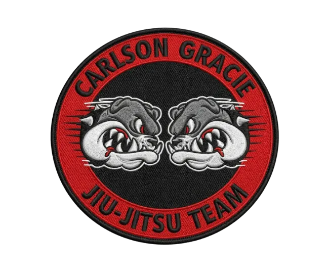 Gracie jiu jitsu patches