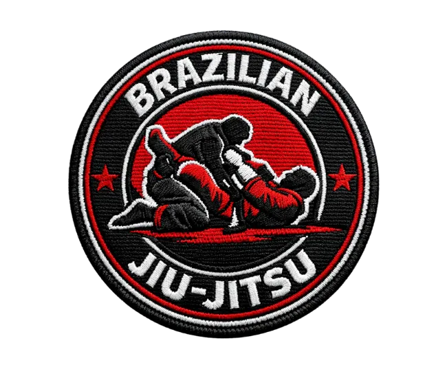 Jiu jitsu club patches