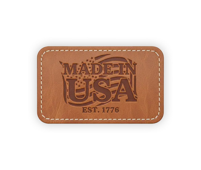 usa leather patches