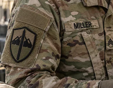 Custom OCP patches for military contractors