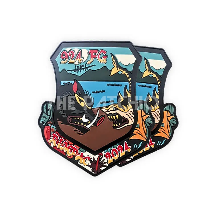 Multi Colors PVC Patches