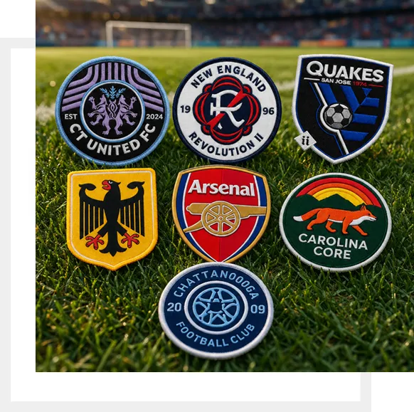 customization option for soccer patches