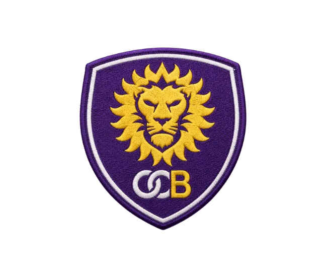 soccer shield embroidery patches 