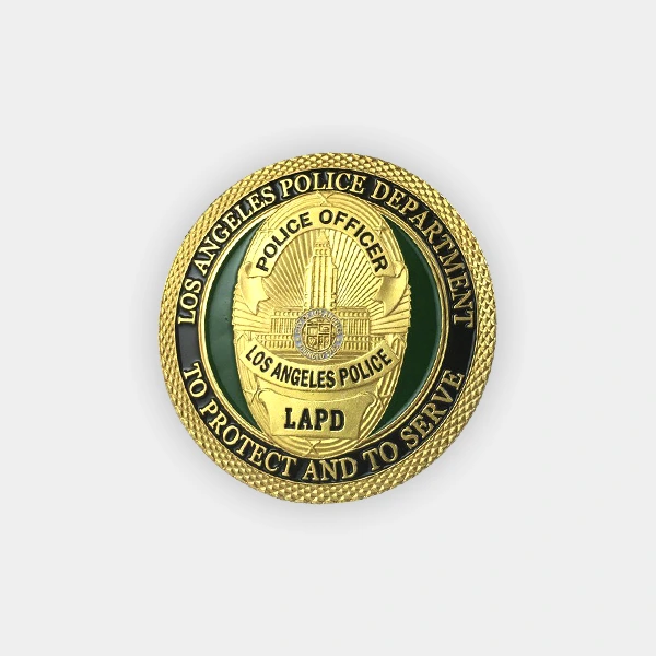 LA Police badge coin 