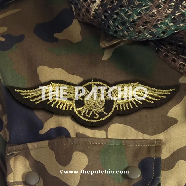 Left Chest Embroidery Patch Military