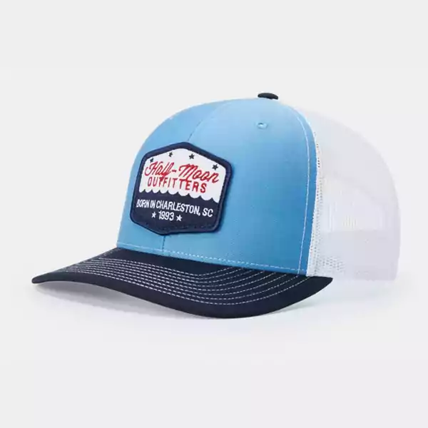 blue custome hat 