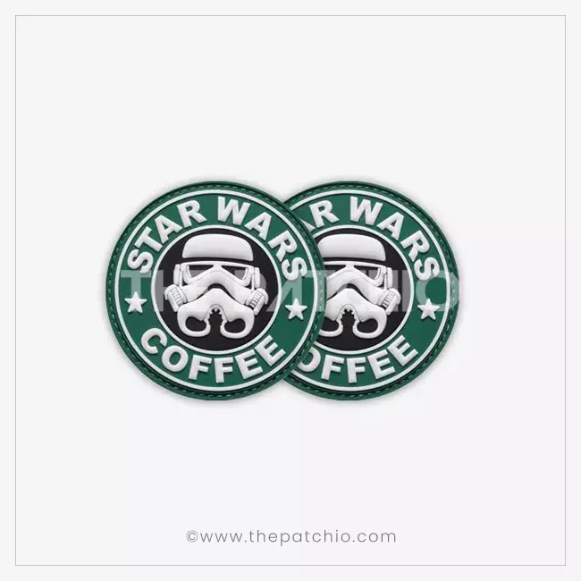 stars-wars-coffee-round-pvc-patch