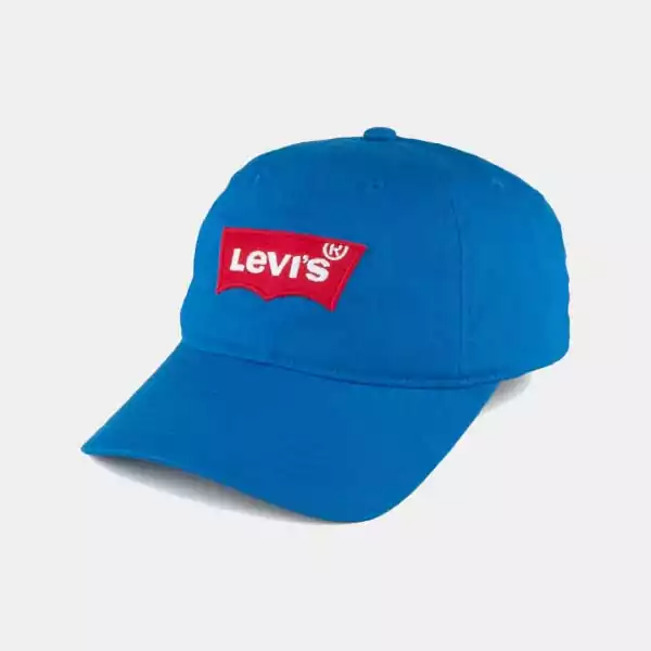 levis patch cap in blue color 